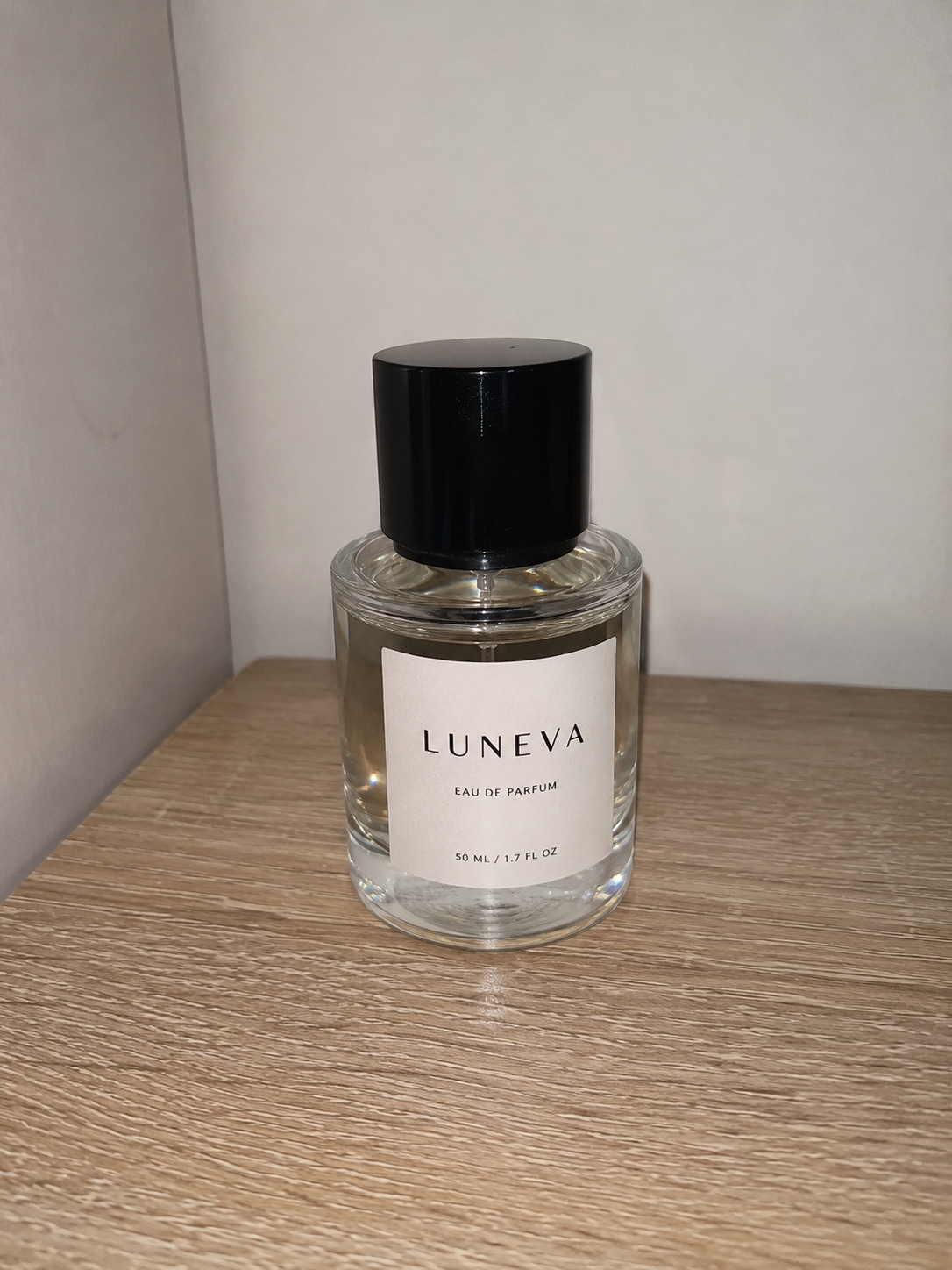 Luneva perfume brand commercial created from a single product photo